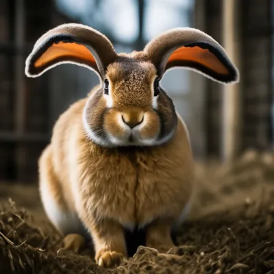 Кролики породы Французский баран: 12 000 тг. - Другие животные Султанрабат  на Olx