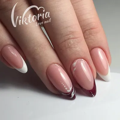 Мой ❤️ идеальный френч гель-лаком ❤️❤️ | Manicura de uñas, Manicura, Modelo  de uñas