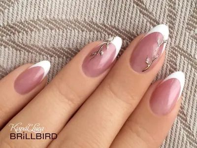 BrillBird | French nail designs, Classy nails, French manicure nails