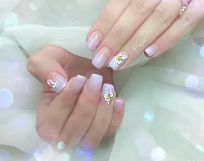 Crown nails, Delicate nails, Dimension nails, Elegant nails, Embossed  nails, French manicure des… | French manicure designs, Best nail art  designs, Nail art designs