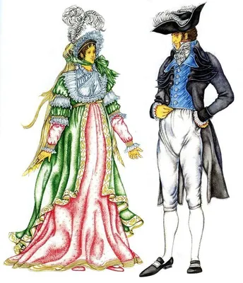 Французский национальный костюм женский (74 фото)