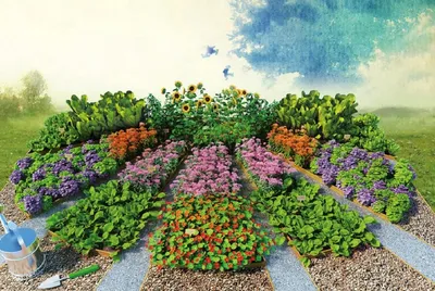 🍓 Французский огород: идеи, которые украсят ваш сад 🥬 ⠀ 💭Рубрика: Идеи  от @greengo_landscaping ⠀ ⏰Время чтения: 1 минута ⠀ Огород…… | Instagram