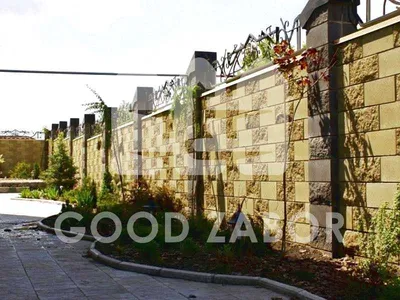 Забор из французского камня - купить по низкой цене в Москве - Good Zabor