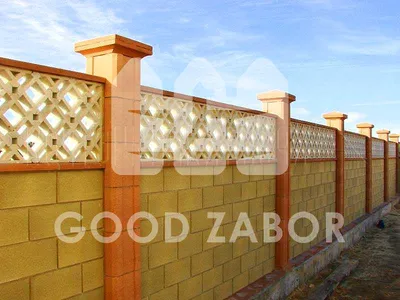 Забор из французского камня - купить по низкой цене в Москве - Good Zabor