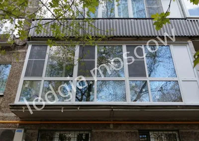 Французский балкон Киев - цена остекления низкая от производителя
