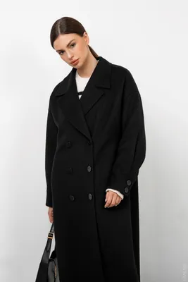 Французское пальто из норки с капюшоном