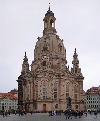 Фрауэнкирхе Дрезден фото