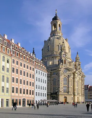 Опыт жизни в Европе: Дрезден, Фрауэнкирхе (Frauenkirche). История посещения.