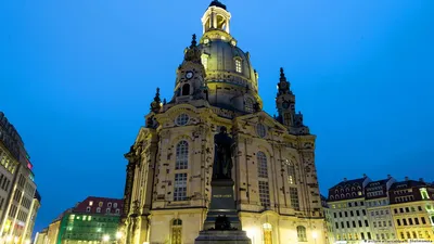Фрауэнкирхе – Церковь Богородицы в Дрездене , Дрезден — фото, описание,  карта
