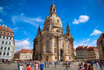 Церковь Фрауэнкирхе в Дрездене, Дрезден. Церковь Богородицы, как  восстанавливали, фото, отели рядом, видео, как добраться — Туристер.Ру