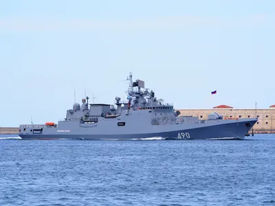 Первый серийный фрегат «Адмирал Эссен» готов войти в состав ВМФ России |  Время России