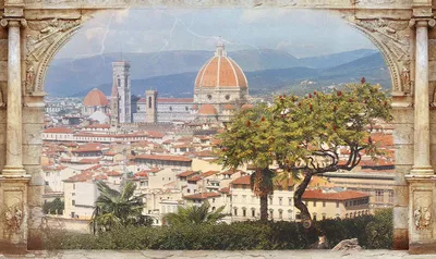 Италия - фреска на заказ в интернет магазине arte.ru. Фреска на заказ Италия  (266)