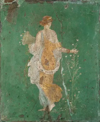 Фреска восстановлена в Помпеях | Точка Арт