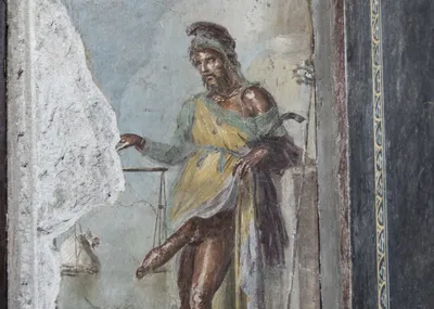 Phoenix. Fresco from Pompeii | Фрески, Античность, Помпеи