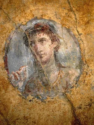Fresco of a Statue of Mars, Pompeii (Illustration) - World History  Encyclopedia