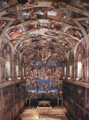 Потолок Сикстинской капеллы: все 47 фресок с пояснениями. | Ника и музеи |  Дзен