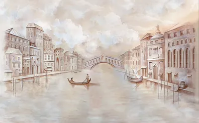 Фреска «Венеция днем»