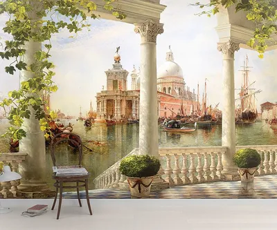 Венеция - натуральная фреска в Екатеринбурге. Фреска Венеция артикул: 58193