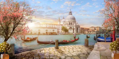 Купить фреску Венеция «Весна в Венеции» | PINEGIN