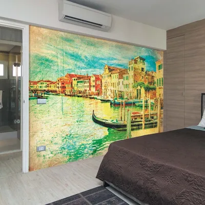 Фотообои на заказ по индивидуальному размеру Citydecor Венеция фреска 2  купить в Минске - бесшовные фрески и фотопанно на заказ