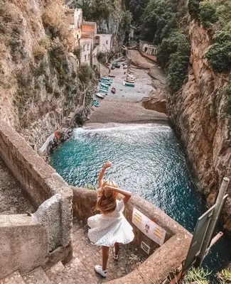 Фуроре - скрытый пляж на побережье Италии - Удивительный мир