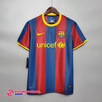 Ретро футболка Барселона 2010/11 домашняя купить по цене 2 890 руб. в  магазине futurefootballshop.ru