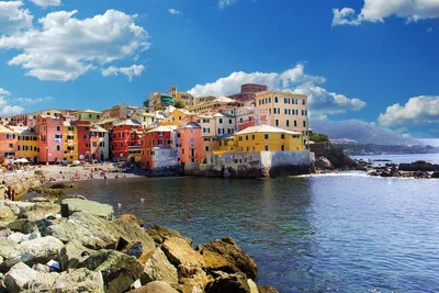 Городская Генуя в Италии стоковое изображение. изображение насчитывающей  панорамно - 83562181