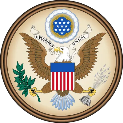 Векторный герб США (Большая печать США — Great Seal of the United States) —  Abali.ru