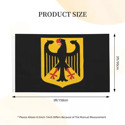 Орел Герб Германии Изолированный Черный Символ Белом Фоне Векторная  Иллюстрация Векторное изображение ©Archivector 223619952