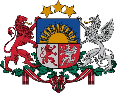 Герб Латвии — Википедия
