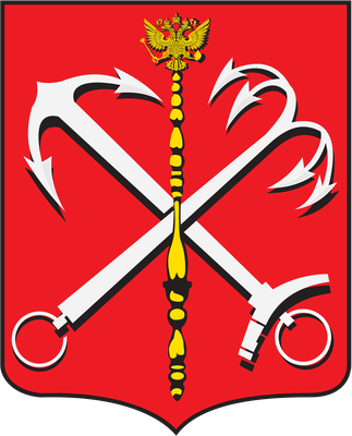 Герб Санкт-Петербурга векторный в форматах cmx и eps, растровый в формате  png — Abali.ru