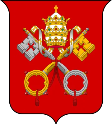 Файл:Coat of arms of the Vatican City (2001-2023).svg — Википедия