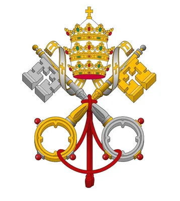 Герб Ватикана — стоковая векторная графика и другие изображения на тему Герб  - Герб, В форме креста, Религиозный крест - iStock