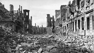 Англо-американские бомбежки Германии 1942-1945 | Пикабу