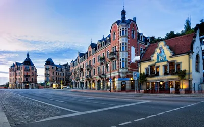Красивая улица – фотографии – Uberlingen, Германия