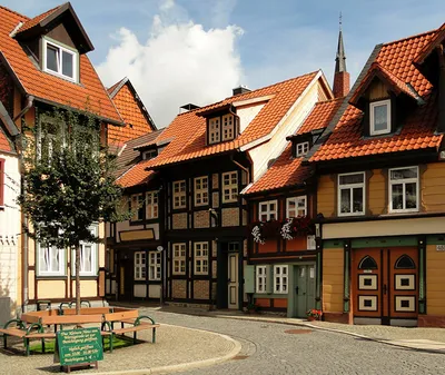Photo Germany Wernigerode Street Cities Building