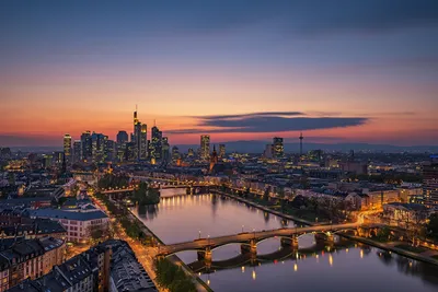 Франкфурт-на-Майне - финансовая столица Германии | Интересные факты о  России и мире | Дзен