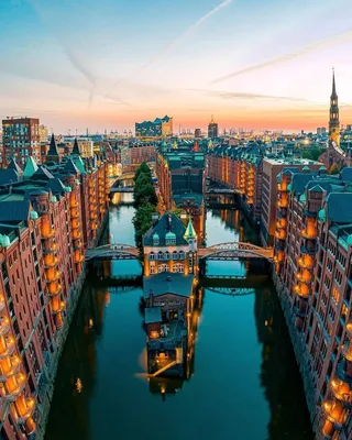 Германия город Гамбург фото фотографии