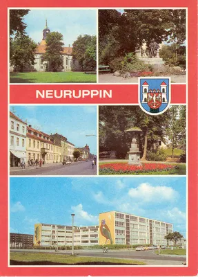 Fontane Monument In Neuruppin \"the City Neuruppin Is The Birthplace Of The  Famous German Poet. Germany 04.13.2016 Фотография, картинки, изображения и  сток-фотография без роялти. Image 56984572