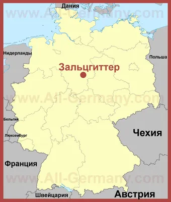 Gect.ru. Политические карты Германии