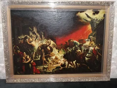 В Петербурге началась открытая реставрация картины \"Последний день Помпеи\"