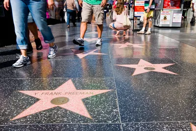Аллея славы» (Hollywood Walk of Fame) в Лос-Анджелесе