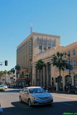 Улицы Голливуда Аллее Славы Лос Анджелесе Облачный День Лос Анджелес –  Стоковое редакционное фото © KsenJoyg #478751804