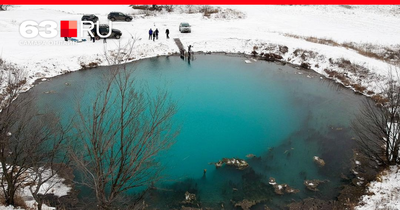 Голубое озеро в Самарской области зимние фото - 30 ноября 2018 - 63.ру