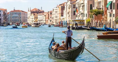 Гондола В Венеции — стоковые фотографии и другие картинки Архитектура -  Архитектура, Большой город, Венеция - Италия - iStock