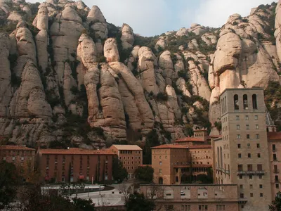 Гора монсеррат Испания фото фотографии