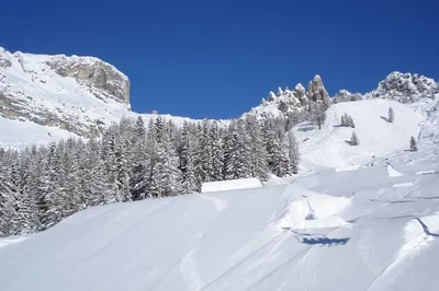 Италия горнолыжный курорт Лавароне (январь 2013)