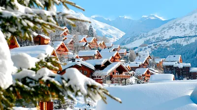 Зимняя сказка: горнолыжные курорты Франции | SLON