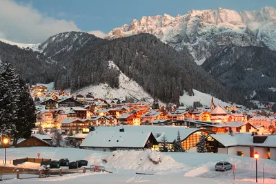 Самые живописные горнолыжные курорты Италии