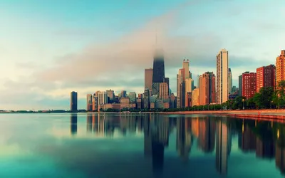 Фотообои Города и Страны - Красивая панорама Чикаго | Фотообои в интерьере  от фирмы art-design.md